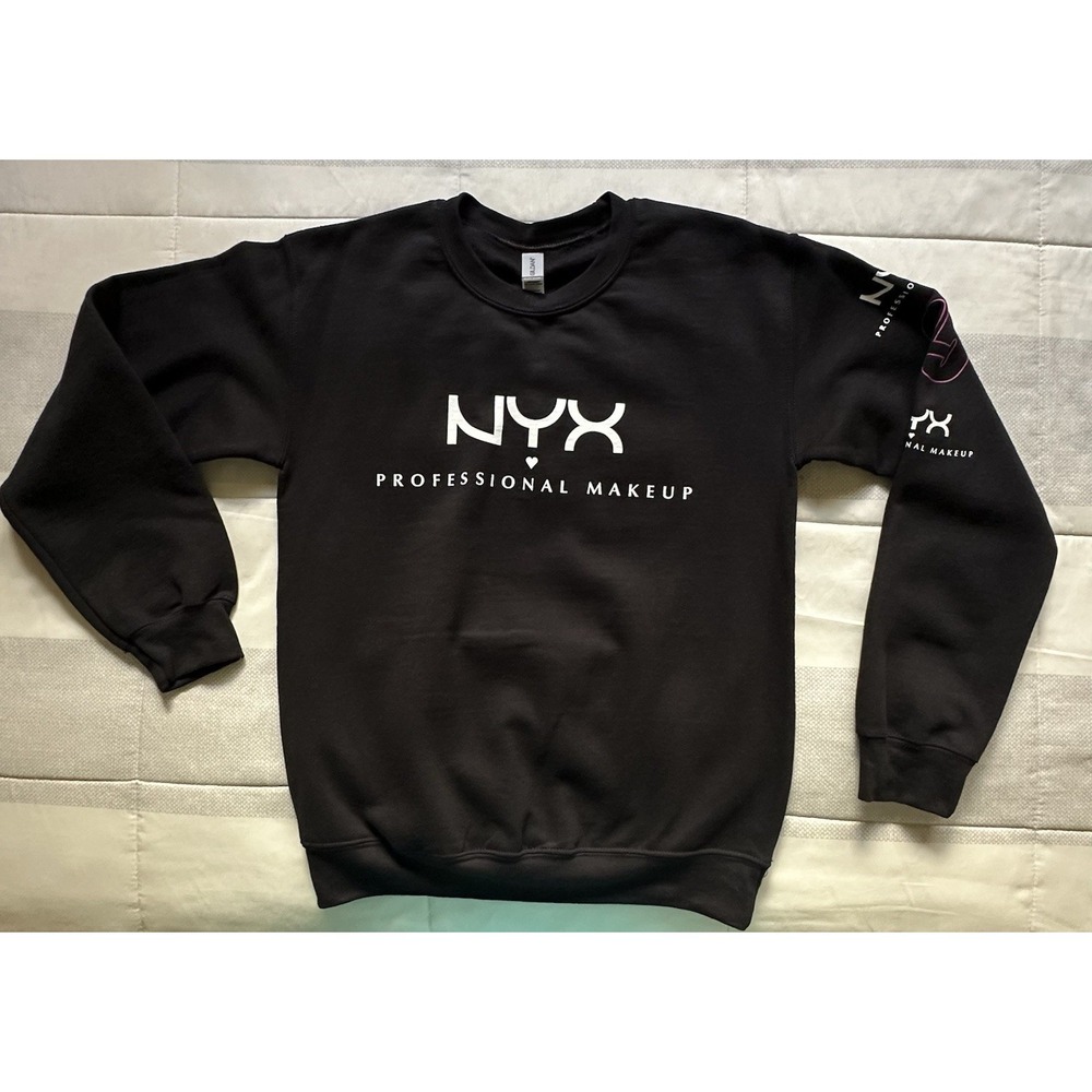 NYX Professional Make Up Influencer Sweatshirt 2025 Graphics Size Small Rare